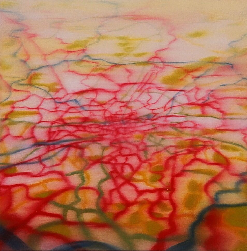 Emma J Williams 'Arterial' 2005 oil on canvas