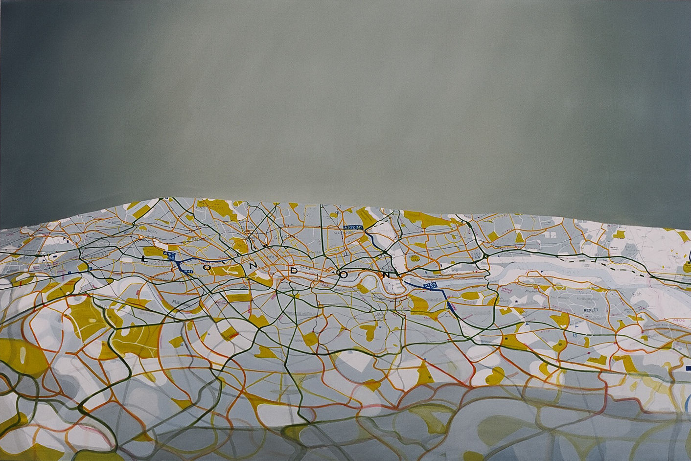 Emma J Williams 'London' 2002 oil on canvas