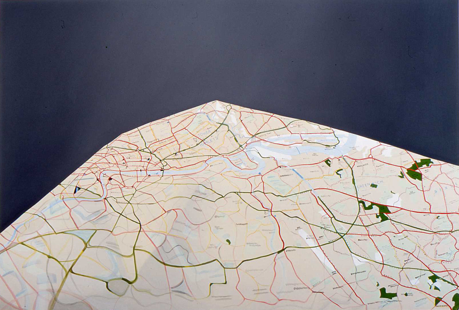 Emma J Williams 'Tower Hamlets' 2002 oil on canvas